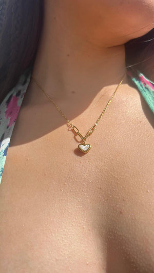 Collar de Corazón - Oro Collar de Corazón - Oro