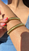 Brazalete Serpentine - Oro