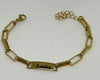 Brazalete Elegante Personalizado - Grabado Laser