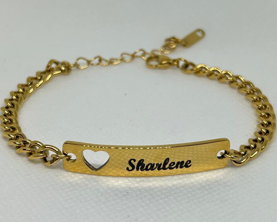 Brazalete Personalizado - Grabado Laser