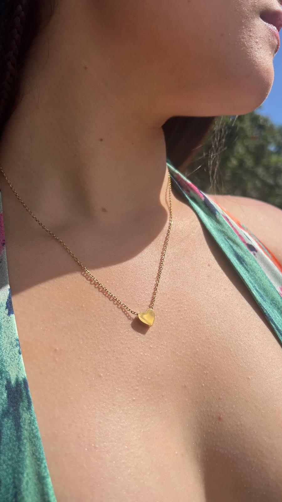 Collar - Corazón - Oro o Plata