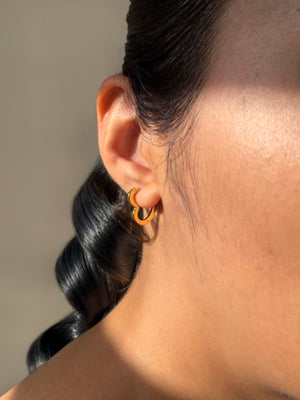Aretes Corazón en Oro Aretes Corazón en Oro