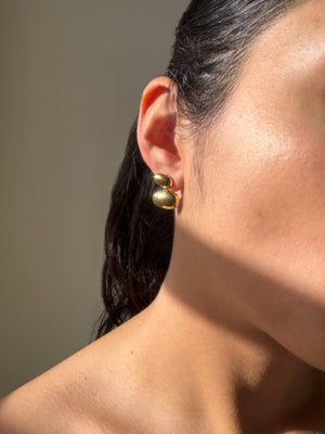 Aretes Ovalados - Oro Aretes Ovalados - Oro