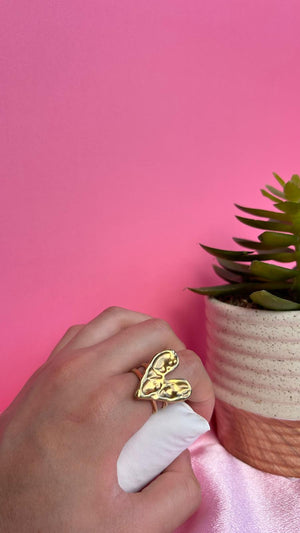 Anillo de Corazón – Oro o Plata Anillo de Corazón – Oro o Plata