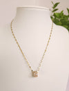 Collar - Colgante Brillante - Oro