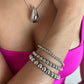 Brazalete de Esferas Plata 6mm