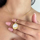 Collar con Colgante - Love - Oro