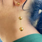 Aretes de Esferas - Oro
