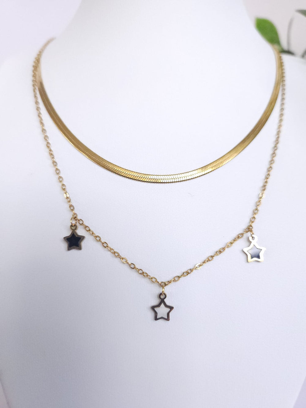 Collar de Estrellas - Oro